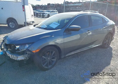 2021 Honda Civic Ex из США, поврежденный, VIN SHHFK7H6XMU219785